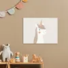 Leinwand Bilder 40x30 cm - Kinder Beige - Einhorn, Bilder Produktbild-Vorschau 2
