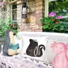 Mr. & Mrs. Panda Dekokissen Stinktier Sitzen - Weiß - Produktbild-Vorschau 2