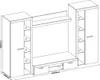 Wohnwand Rumba XL Weiß Produktbild-Vorschau 2