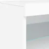 vidaXL Sideboard avec lampes LED blanc 60x37x67 cm Voir les images du produit 11