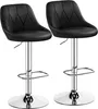 Yaheetech 2er Barhocker-Set Verstellbare Sitzhöhe 61,5 cm - Produktbild-Vorschau 1