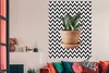 MuchoWow® Poster Pflanze - Blumentopf - Schwarz - Weiß Produktbild-Vorschau 3