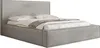 Polsterbett 200x200 mit Bettkasten und Lattenrost – Graues Produktbild-Vorschau 2