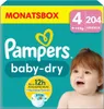 Pampers Baby-Dry Windeln Größe 4 (9-14 kg) 204 Stück Produktbild-Vorschau 1