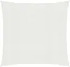 vidaXL Voile d'ombrage 160 g/m² blanc 6x6 m HDPE Voir les images du produit 14