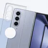 Close-up view of a transparent phone case and a silver smartphone. Produktbild-Vorschau