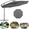 Ombrellone Izrielar 3,5 m grigio Ombrellone da giardino con Anteprima dell’immagine prodotto 15