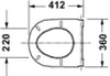 DURAVIT 0028390000 D-Code WC-Sitz m. Absenkautom. Produktbild-Vorschau 5