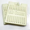 Two air cooler ice packs are stacked on a white surface. Produktbild-Vorschau