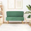 Sofa Stoff 117 x 55,5 x 77 cm Grün Produktbild-Vorschau 2