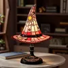 Hexenhut-Lampe,gotisches Hexenhut-Design aus buntem Resin, Produktbild-Vorschau 4