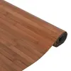 The Living Store Teppich Rechteckig Braun 70x400 cm Bambus Produktbild-Vorschau 5