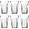 6 x Wasserglas, Longdrinkglas, Hartglas, transparent, 36 Produktbild-Vorschau 9
