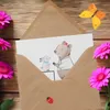 Mr. & Mrs. Panda Glückwunschkarte Beste Tierärztin - Weiß - Produktbild-Vorschau 3