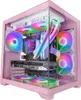 Mars Gaming Mc-view2 Pc-tower-gehäuse Rosa Rosa One Size Voir les images du produit 1