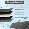 Zimilo Aktivkohlefilter Ersatzfilter, für BORA Pure PUAKF, Produktbild-Vorschau 2