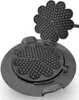Żeliwne gofrownice w kształcie serca 24cm/33cm grill Podgląd zdjęcia produktu 1