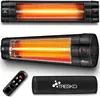 Promiennik podczerwieni TRESKO 2500W czarny z pilotem, Podgląd zdjęcia produktu 1