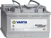 A VARTA Silver Dynamic AGM car battery is shown against a white background. Produktbild-Vorschau