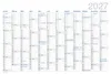 ADINA 2027 Zehnjahres-Kalender A4 blau Querformat mit Produktbild-Vorschau 2