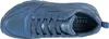 Top-down view of a blue Skechers sneaker. Náhľad obrázku produktu