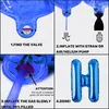 Dekoration zum 50. Geburtstag Set XXL-Ballons in Blau und Produktbild-Vorschau 4