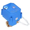 Elektrický kulový kohout BSP mosazný motorizovaný mini DN15 Náhled obrázku produktu 5