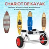 HOMCOM Chariot de transport trolley pour kayak, stand-up Voir les images du produit 3
