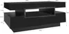 MODFU Table Basse Noire avec Rangement Intégré et Tiroirs - Voir les images du produit 4