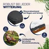 DETEX® Liegenauflagen Leinenoptik 8 Knöpfe Rückhalteband Produktbild-Vorschau 4