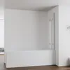 IMPTS Duschwand für Badewanne 140x140cm 3-teilig Faltwand Produktbild-Vorschau 2