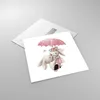 Bilder auf glas - Einteilig - Hasen Regenschirm Kinder - Produktbild-Vorschau 2