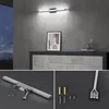 doporro LED Badezimmerleuchte Chrom 40cm - 9W Spiegellampe Produktbild-Vorschau 6