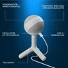 A Logitech G Yeti Orb microphone is shown with labels pointing out its features. Anteprima dell’immagine prodotto