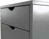 Schubladencontainer mit 4 Schubladen - Grau Produktbild-Vorschau 4