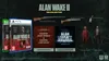 Marketing image for Alan Wake 2 Deluxe Edition, showing game cases, in-game items, and characters. Podgląd zdjęcia produktu