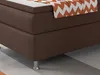 Inter Handels Boxspringbett Berlin, 90x200, Braun Produktbild-Vorschau 3