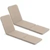 2 cuscini per sedia a sdraio "Jaipur", colore: beige, Anteprima dell’immagine prodotto 1
