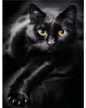 Diamond Painting Schwarze Katze 30x40 cm Produktbild-Vorschau 2