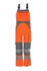 Planam  Plaline Warnschutz Latzhose orange/zink Gr. 56, Produktbild-Vorschau 10