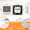 C16 Digital Thermostat weiß Voir les images du produit 7
