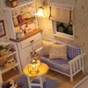 Miniatur mit Moebeln, DIY-Holzbausatz, Mini-Haus, Geschenke Produktbild-Vorschau 5