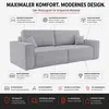 VENASI Schlafsofa mit Schlaffunktion Hugo, Beige Cordstoff Produktbild-Vorschau 8