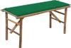The Living Store Klappbare Gartenbank mit Auflage 118 cm Produktbild-Vorschau 2