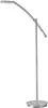 Dimmbare LED Stehleuchte schwenkbar, Höhe 126cm, Silber Produktbild-Vorschau 2