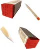 Four arrangements of wooden stakes, some with red tips, on a white background. Produktbild-Vorschau
