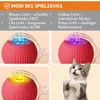 KRUMAD Interaktívna lopta pre mačky s LED a chvostíkom, Náhľad obrázku produktu 4