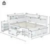 Lit en bois Flieks Lit classique Lit avec rangement 135 x Voir les images du produit 4