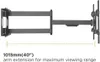 Techly ICA-PLB 490 TV-Halterung 2 03 m (80 ) Schwarz Produktbild-Vorschau 15