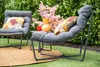 Garden Impressions Danzig Relax Set - 3-teilig - carbon Produktbild-Vorschau 3